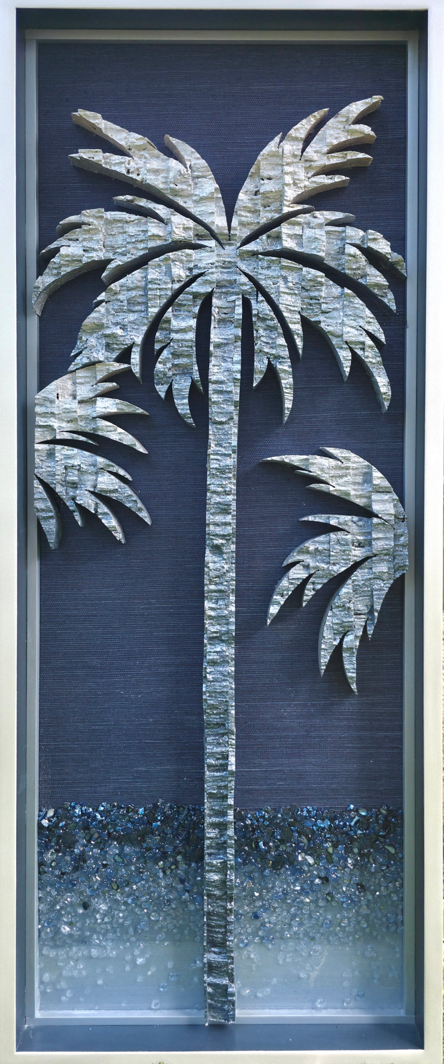 Palm Dunes 18x46 - Blue