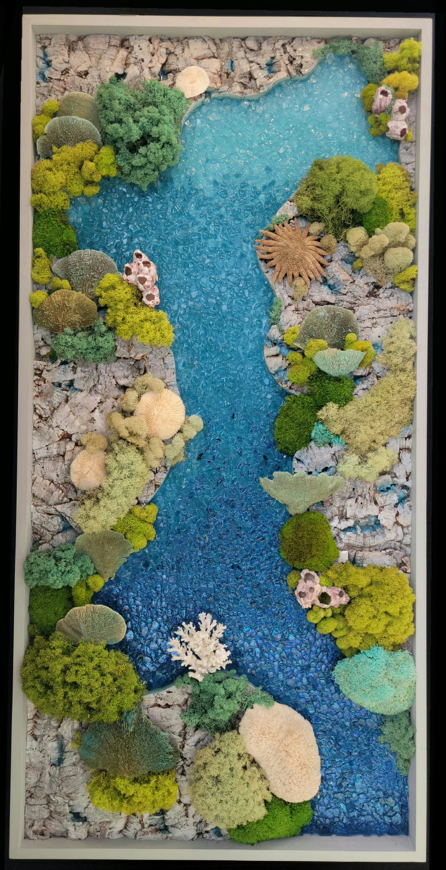 Sea Garden - 30"x60" Vertical