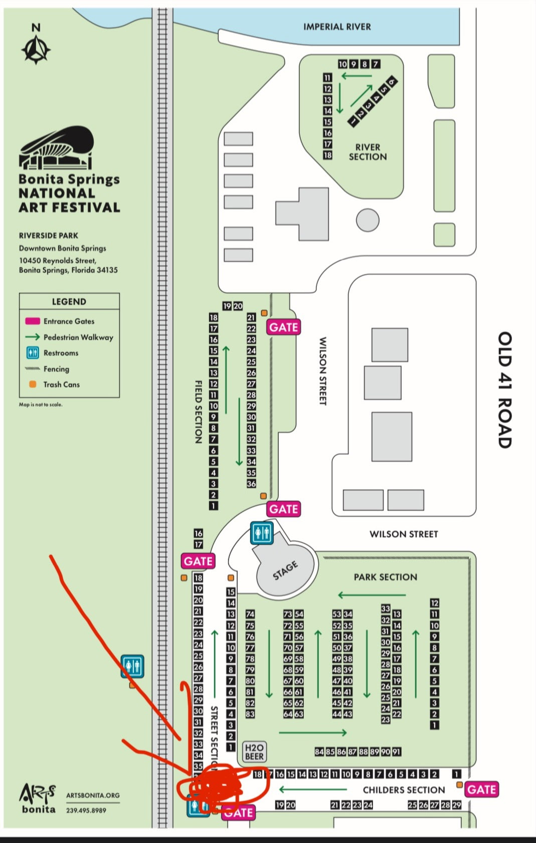 Bonita Beach Art Show Booths 36 & 37