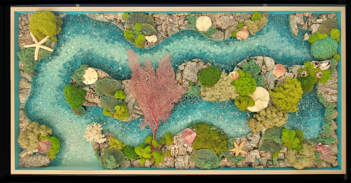 Sea Garden - Horizontal - 60"x24"