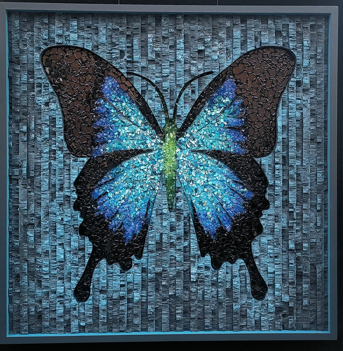 Butterfly - Midnight Butterfly - 36x36